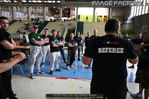 2022-05-07 Milano in the Cage 8 00368 Miscellaneous